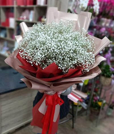 Букет цветов из: Гипсофила в Каменномостский