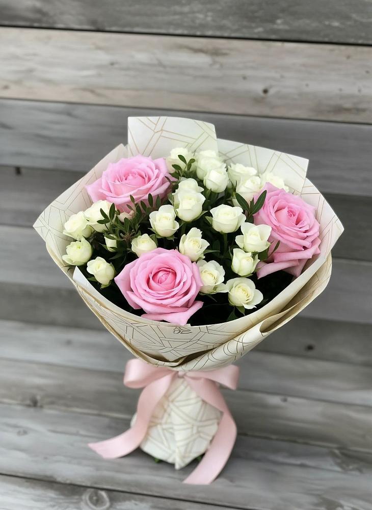 Букет цветов из: Розы в Каменномостский