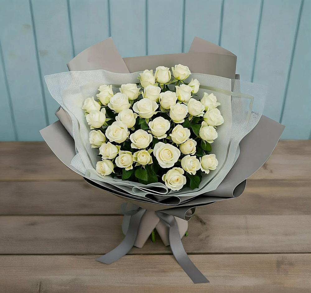 Букет Белоснежная нежность в Каменномостский