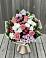 Букет цветов из: Альстромерии, Гвоздики, Розы и Хризантемы в Каменномостский