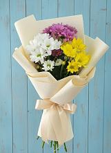 Букет цветов из:  Хризантемы #REPLACE_PRED# Каменномостский