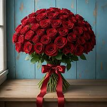 Букет Красные розы Блэк Меджик в Каменномостский