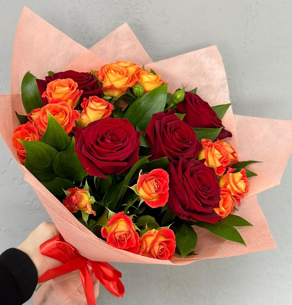 Букет Любовь и восторг в Каменномостский