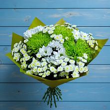 Букет цветов из:  Хризантемы #REPLACE_PRED# Каменномостский