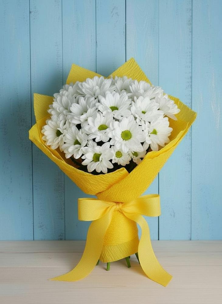 Букет цветов из: Хризантемы в Каменномостский