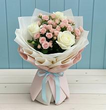 Букет цветов из:  Розы #REPLACE_PRED# Каменномостский