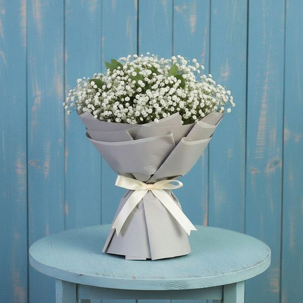 Букет цветов из: Гипсофила в Каменномостский