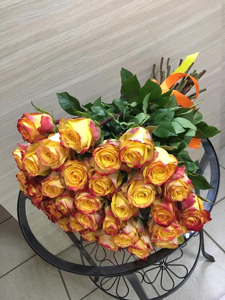 Букет Желтые розы в Каменномостский