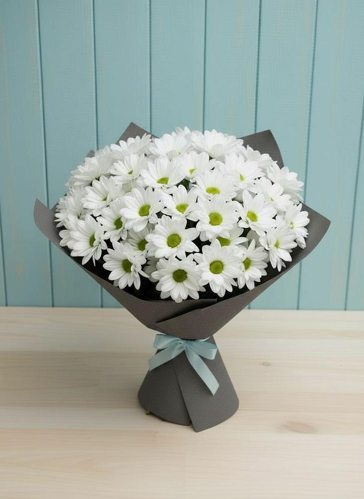 Букет цветов из: Хризантемы в Каменномостский