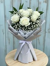 Букет цветов из:  Розы в Каменномостский