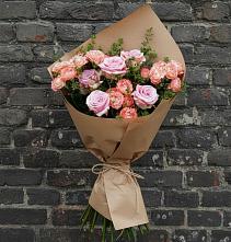 Букет цветов из:  Розы в Каменномостский