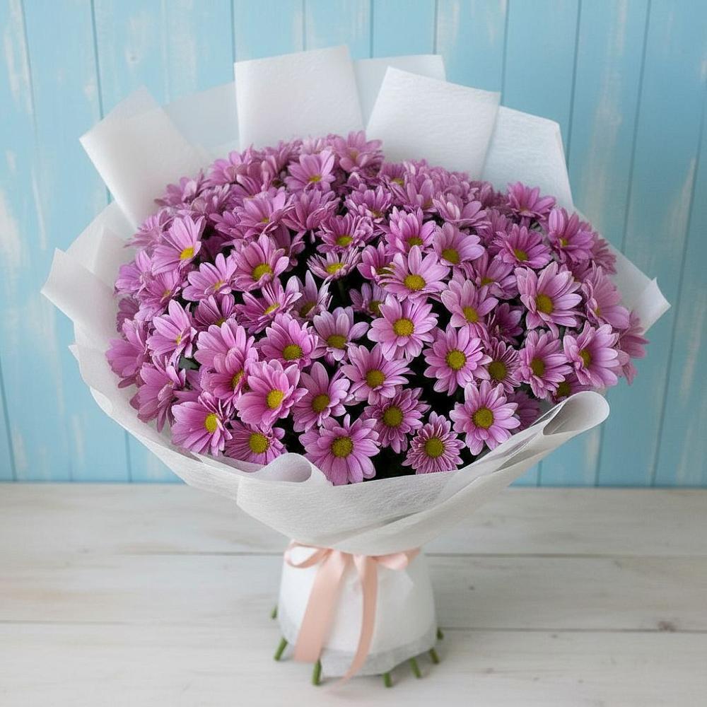 Букет цветов из: Хризантемы в Каменномостский