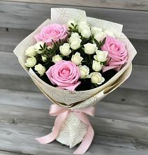 Букет цветов из:  Розы в Каменномостский