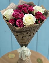 Букет цветов из:  Розы #REPLACE_PRED# Каменномостский
