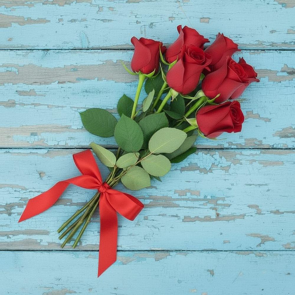 Букет Красные розы в Каменномостский