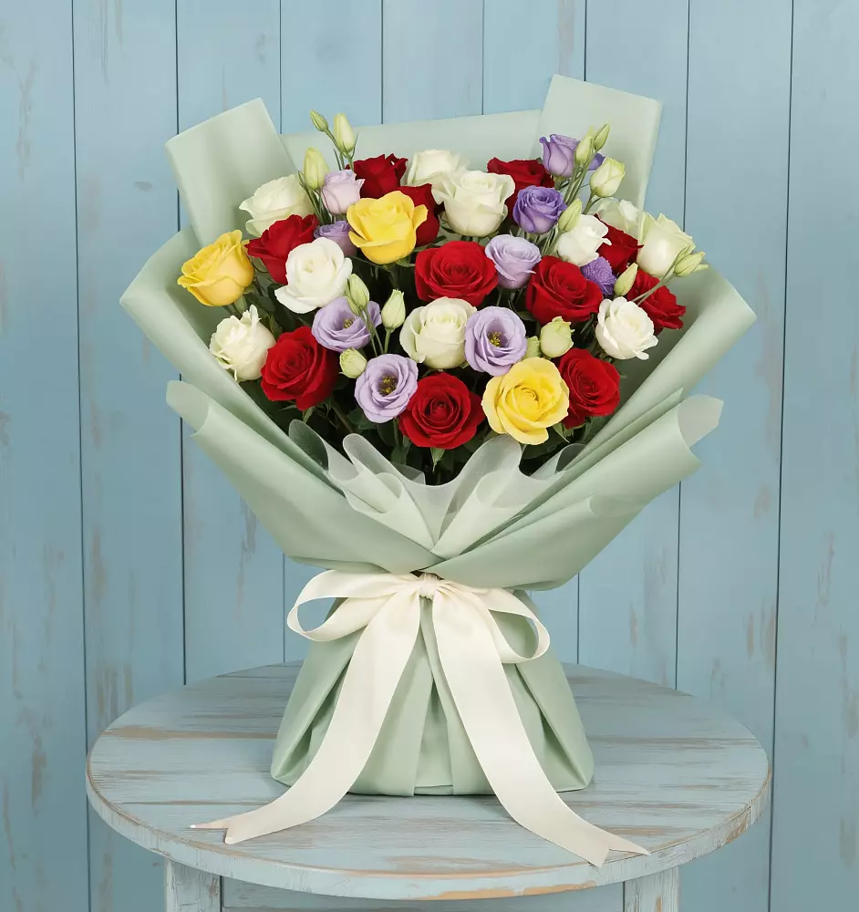 Букет цветов из: Розы в Каменномостский