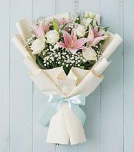 Букет цветов из:  Лилии в Каменномостский