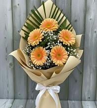 Букет цветов из:  Герберы в Каменномостский