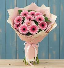 Букет цветов из:  Герберы #REPLACE_PRED# Каменномостский