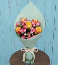 Букет цветов из:  Розы #REPLACE_PRED# Каменномостский